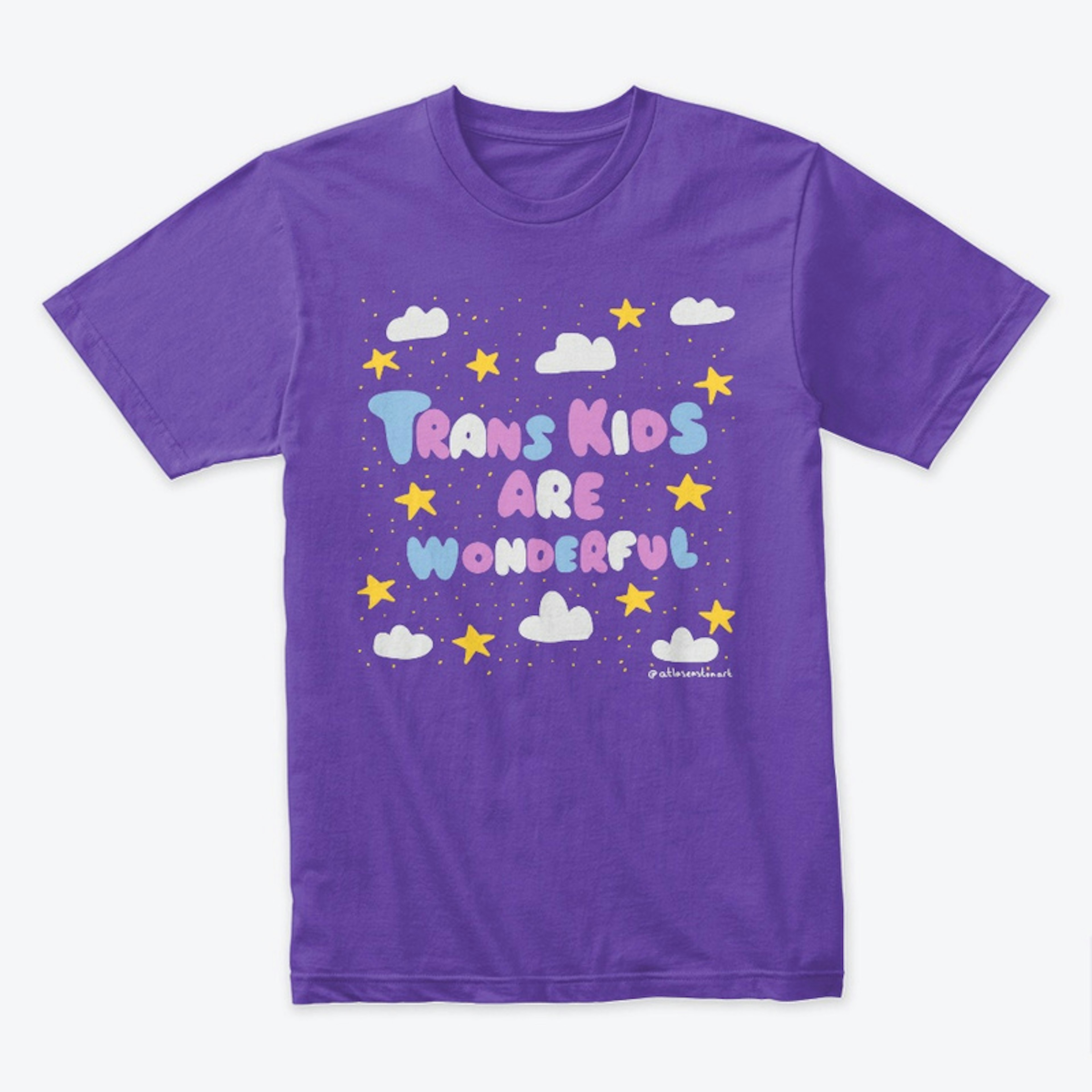 Trans Kids Are Wonderful Shirt