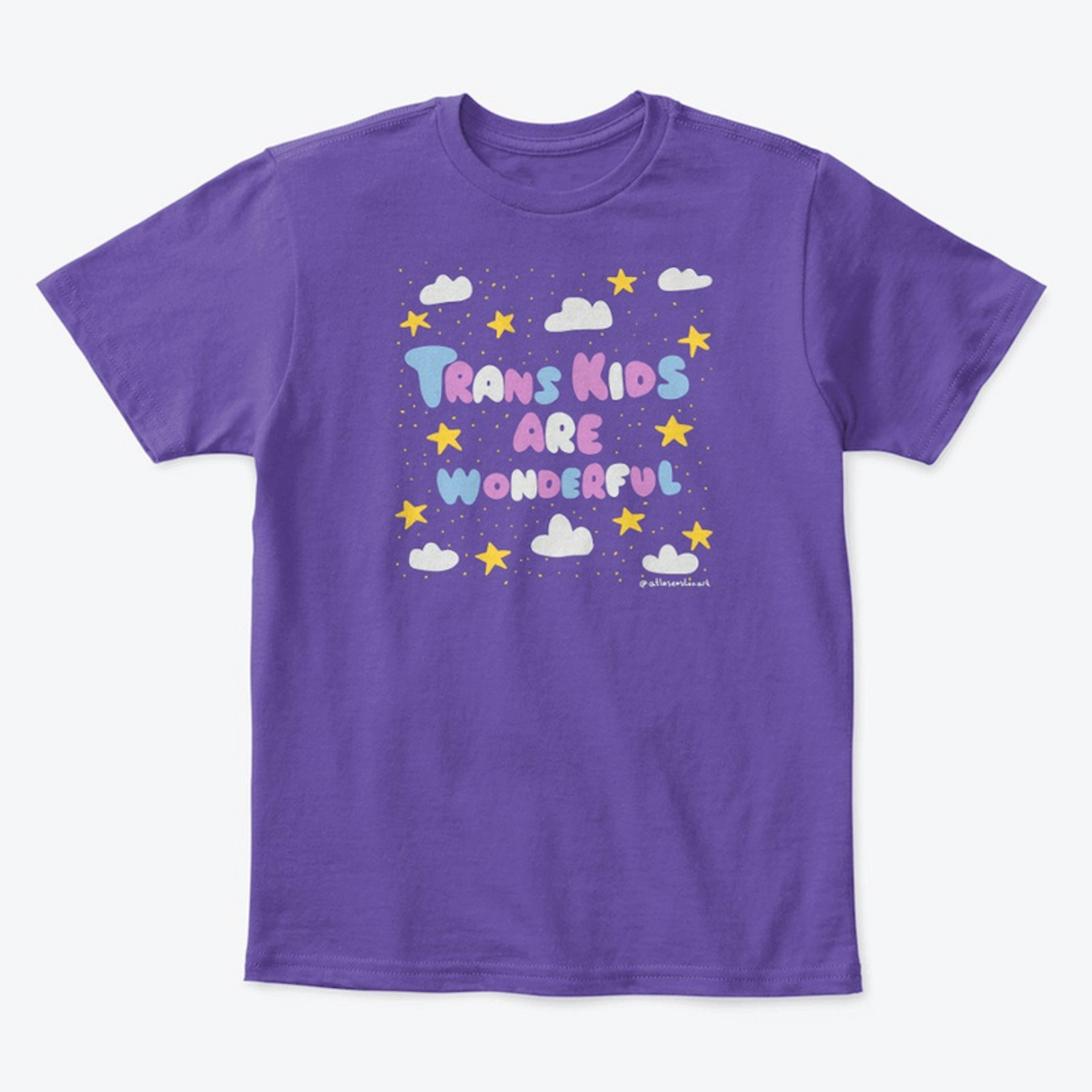 Trans Kids Are Wonderful Shirt