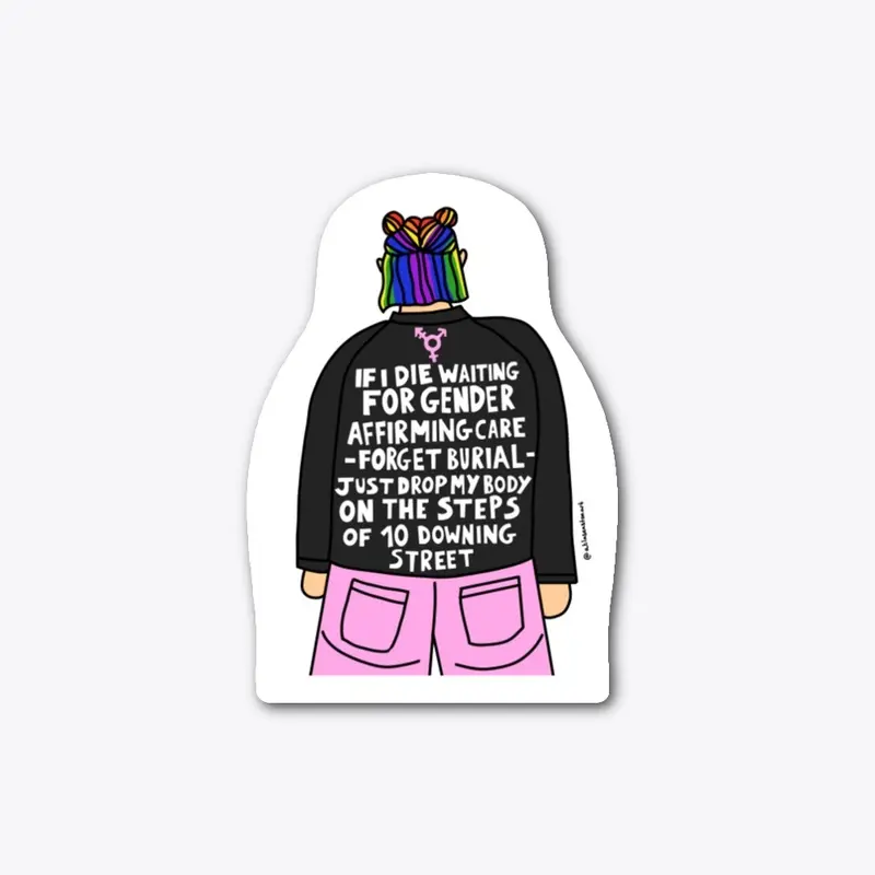 Protest Jacket Sticker