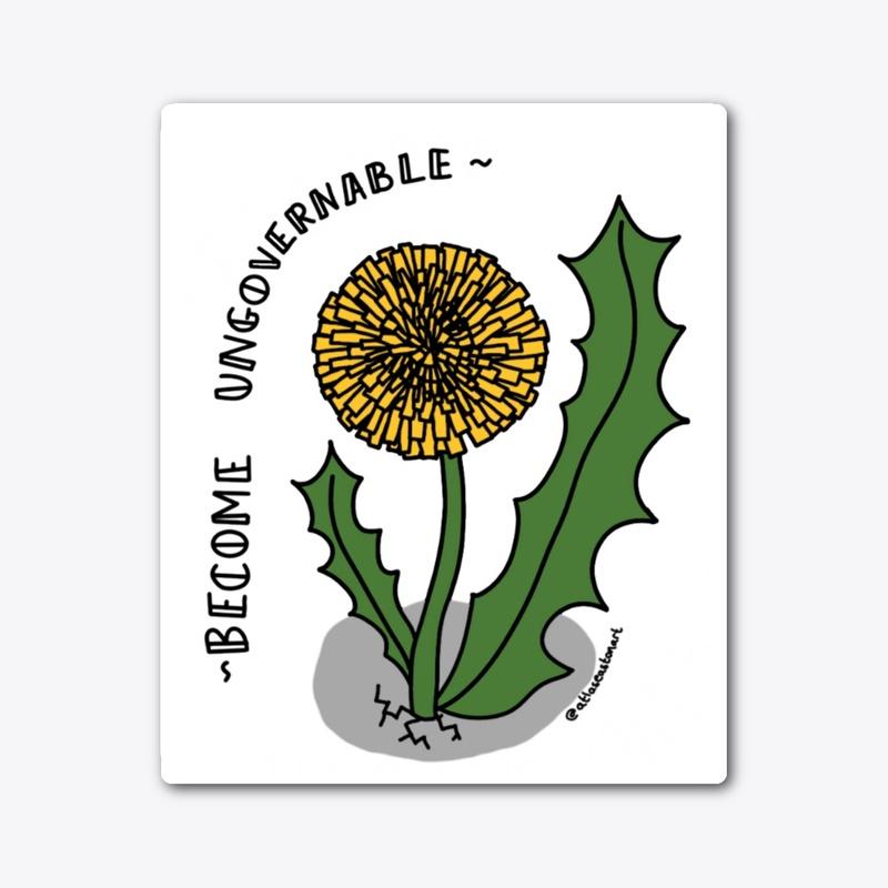 Become Ungovernable Sticker